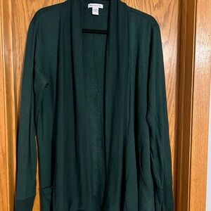Athleta Women’s Medium emerald green prayanama cardigan